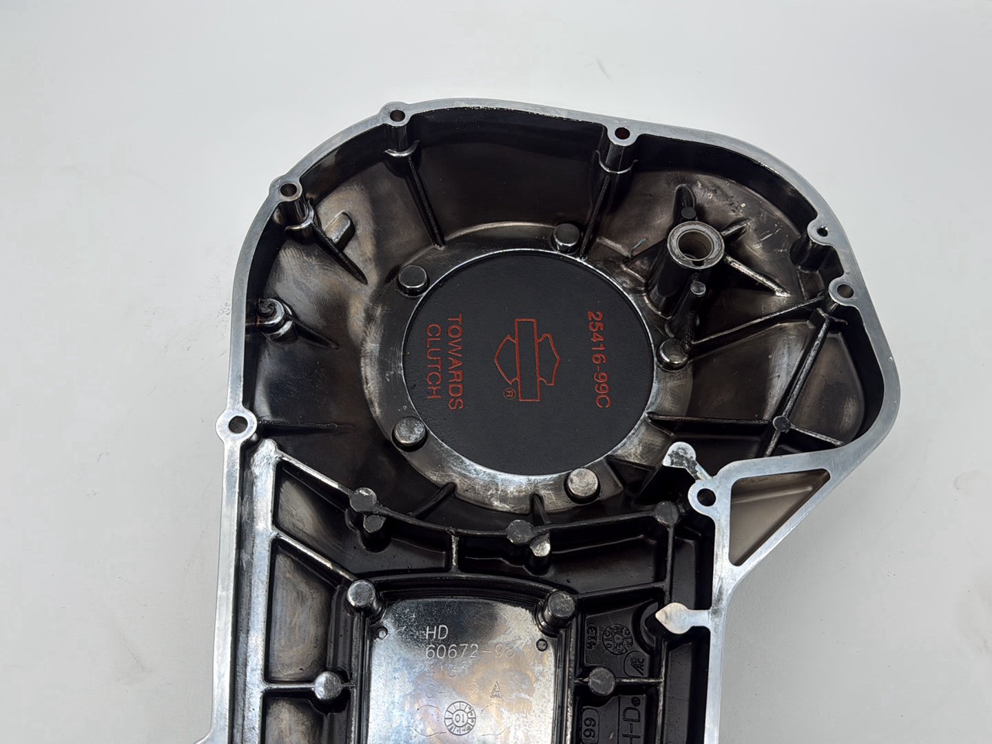 2002 Harley Touring FLHRSEI CVO Screamin Eagle Road King OEM Outer Primary Clutch Cover