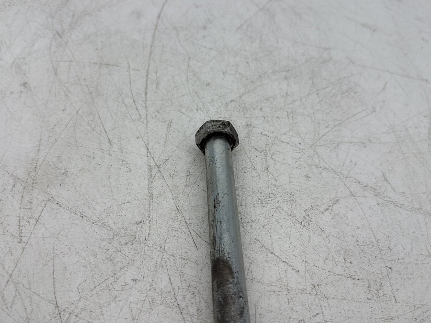 2005 Harley Dyna FXDWG Wide Glide OEM Rear Wheel Axle Bolt Shaft