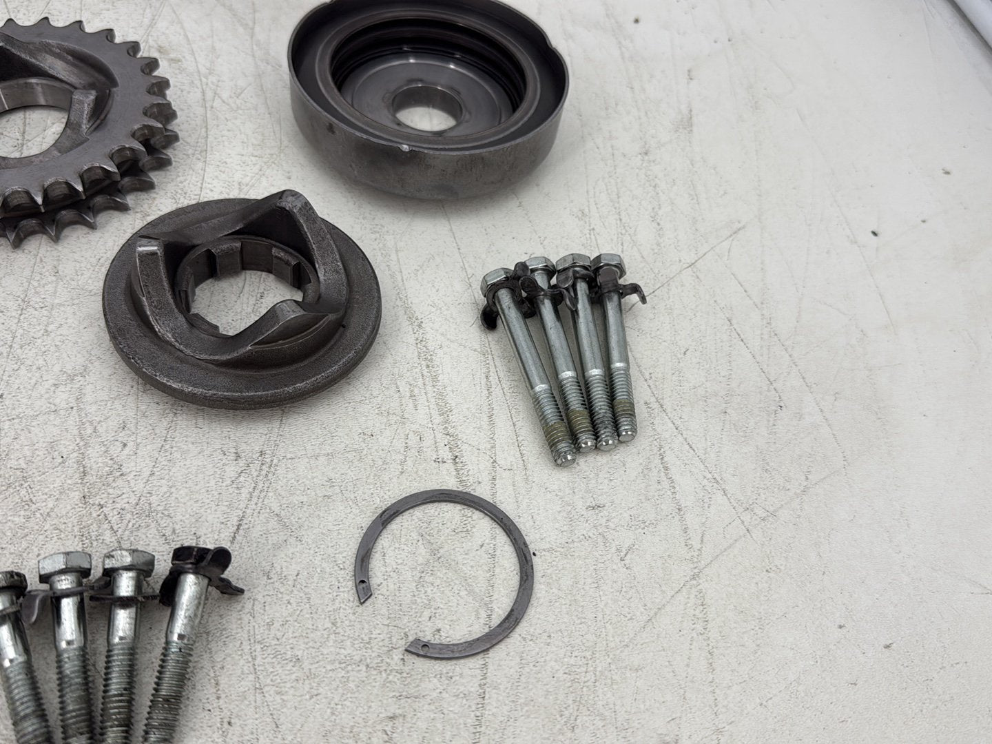 2000 Harley Softail FLSTC Heritage Classic OEM Clutch Basket Chain Tensioner Kit