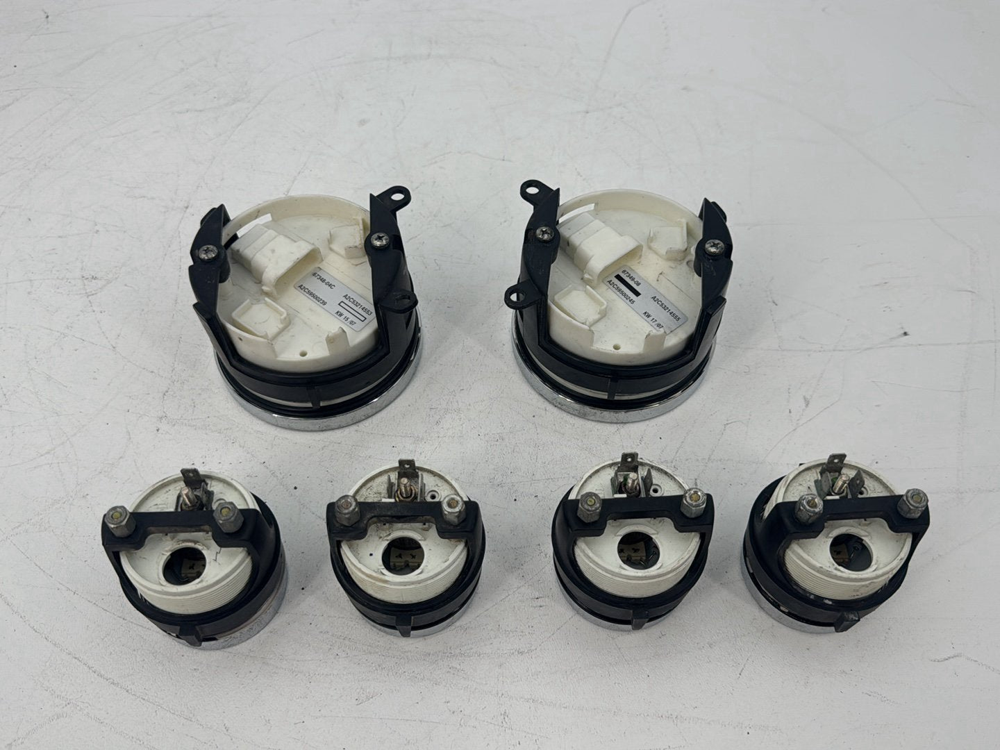 2008 Harley Touring Electra Glide OEM Air Oil Volt Fuel Tacho Speedo Gauges 34K