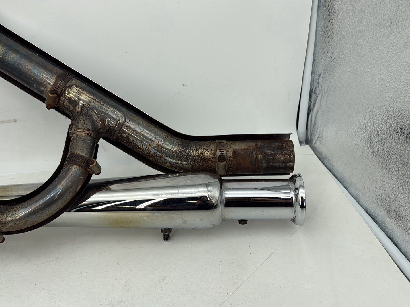 1999 - 2006 Harley-Davidson Dyna Super Glide Exhaust Header Pipes Muffler 65631-06