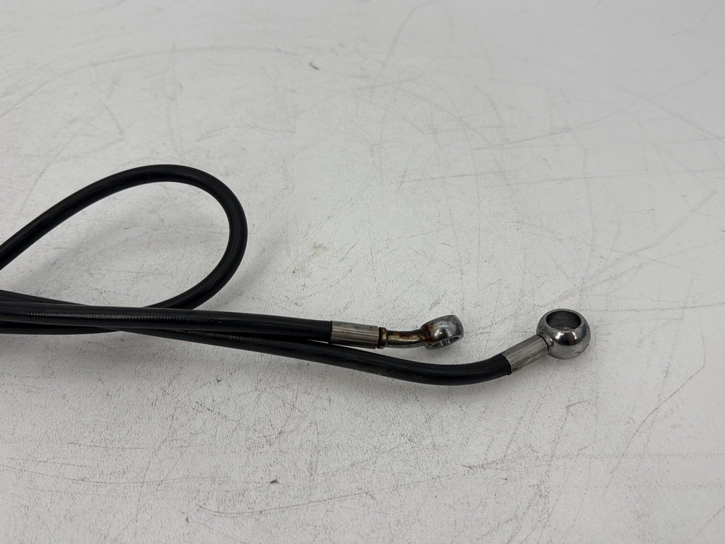 2015 Harley Touring FLHXS Street Glide OEM Front Brake Hose Line Pipe ABS
