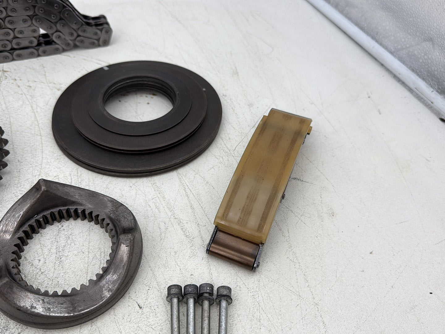 2012 Harley Dyna Super Glide Custom FXDCI OEM Clutch Basket Chain Tensioner Kit