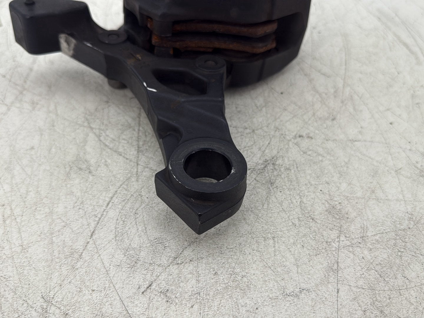 2016 Harley Road King Touring FLHR OEM Rear Back Brake Caliper w/ Bracket