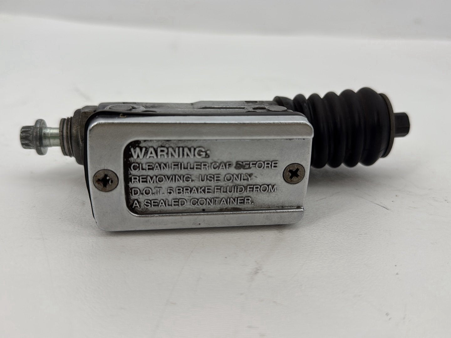 1993 Harley Sportster XLH883H Hugger 883 OEM Rear Brake Master Cylinder Reservoir