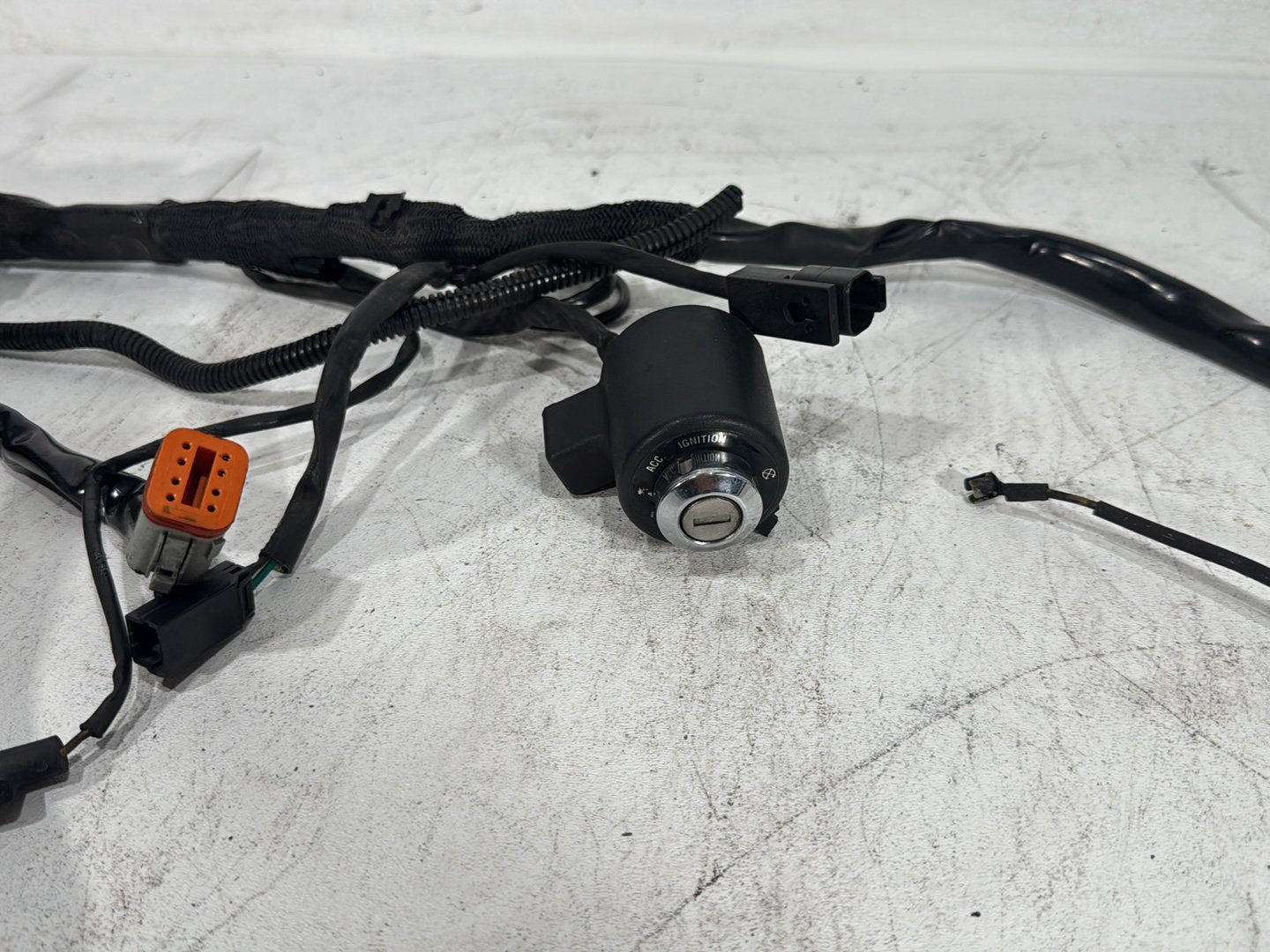1997 Harley Sportster 1200 Custom XL1200C OEM Main Wire Wiring Harness Ignition Switch NOKey
