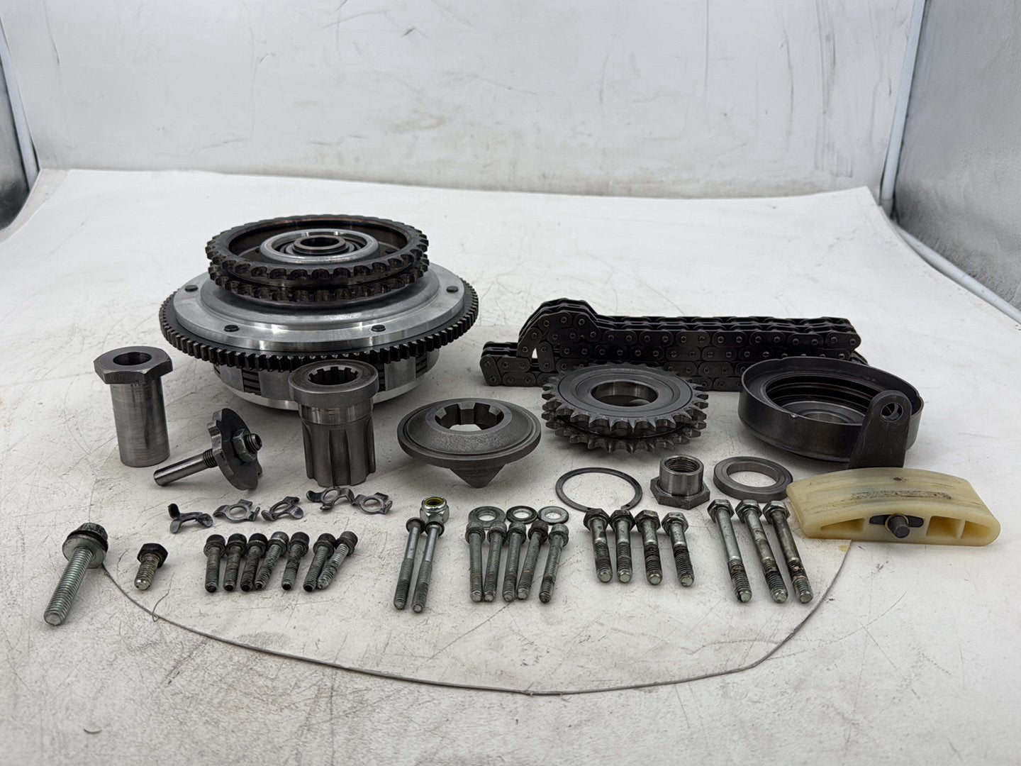 2003 Harley Dyna Wide Glide FXDWG OEM Clutch Basket Chain Tensioner Kit