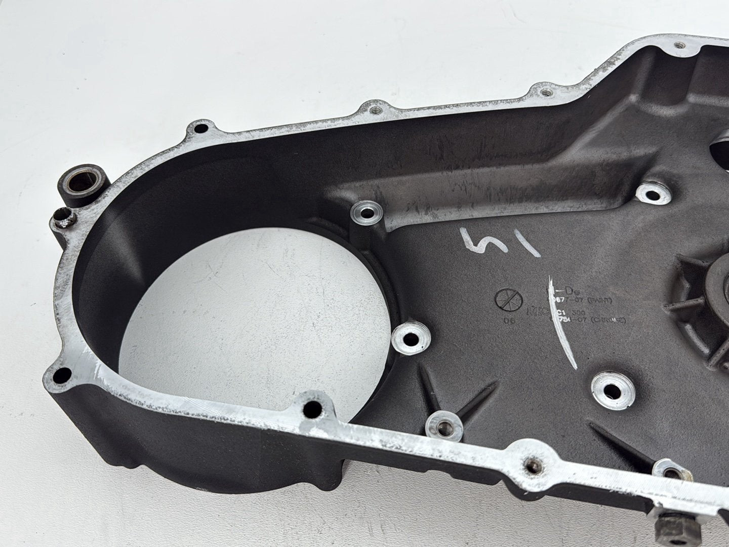 2007 Harley Street Glide Touring FLHX OEM Inner Primary Clutch Cover