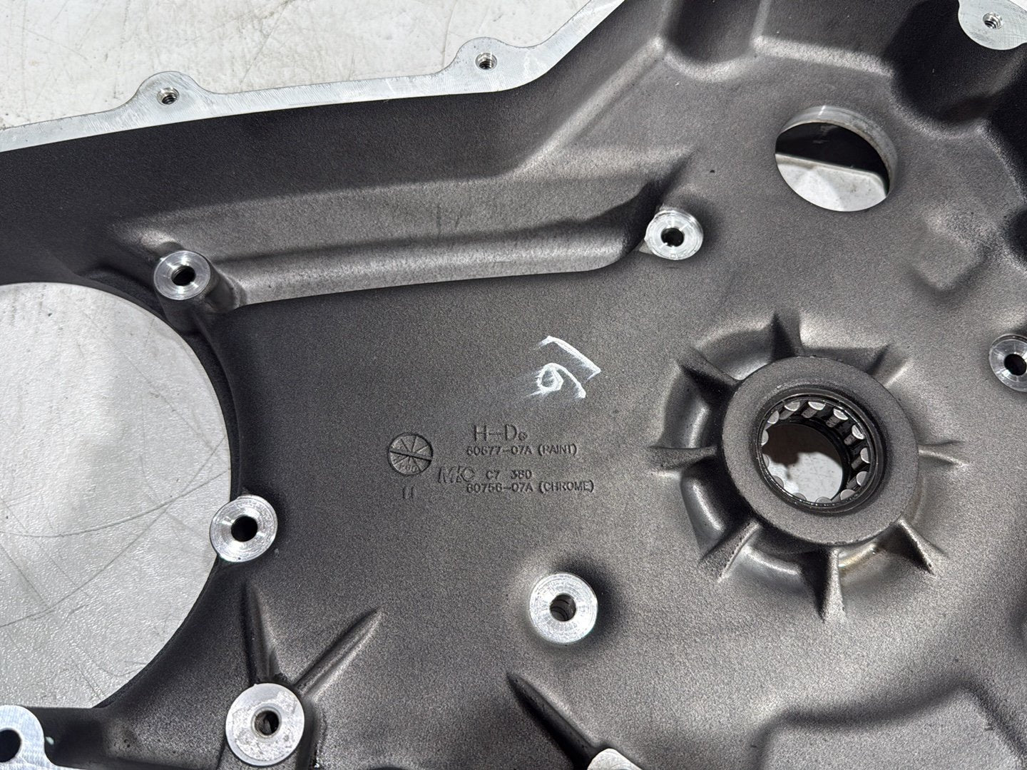 2011 Harley Street Glide Touring FLHX OEM Inner Primary Clutch Cover