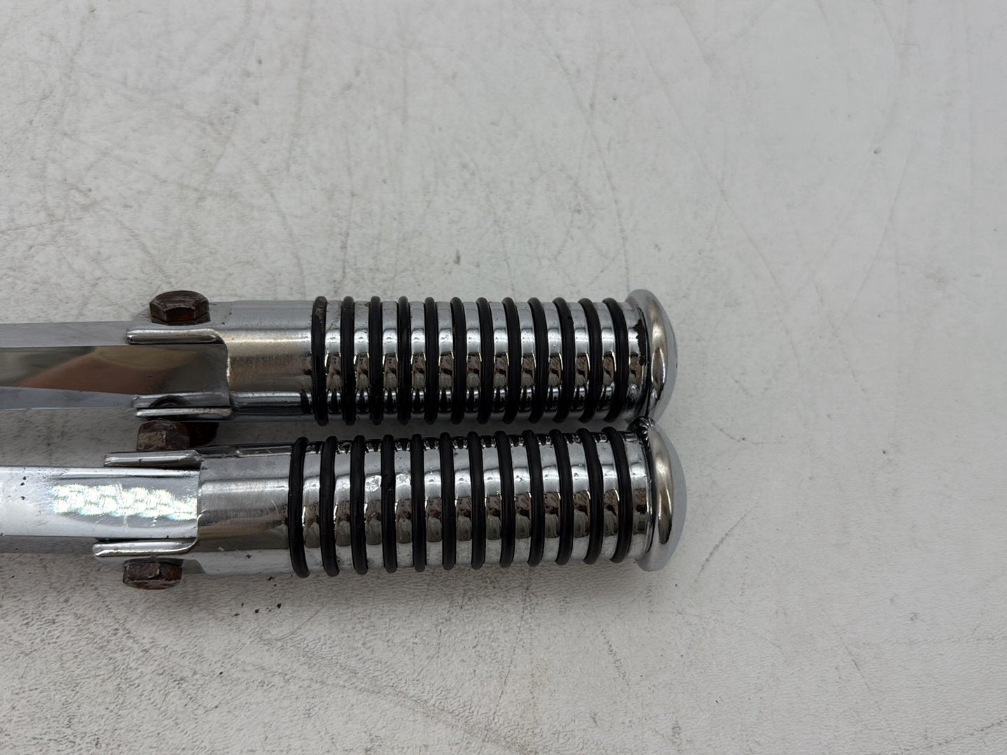2001 Harley Sportster 883 Hugger XLH883 OEM Passenger Left & Right Foot Pegs