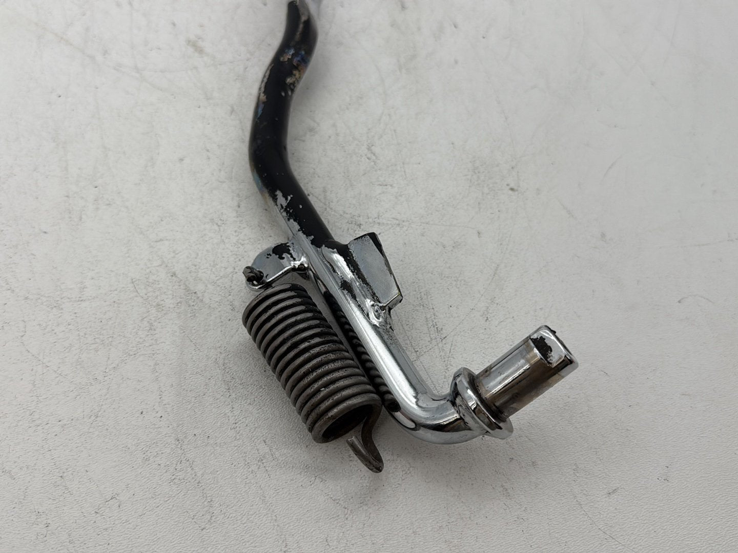 2006 Harley Dyna FXDWGI Wide Glide OEM Left Side Jiffy Kick Stand & Spring
