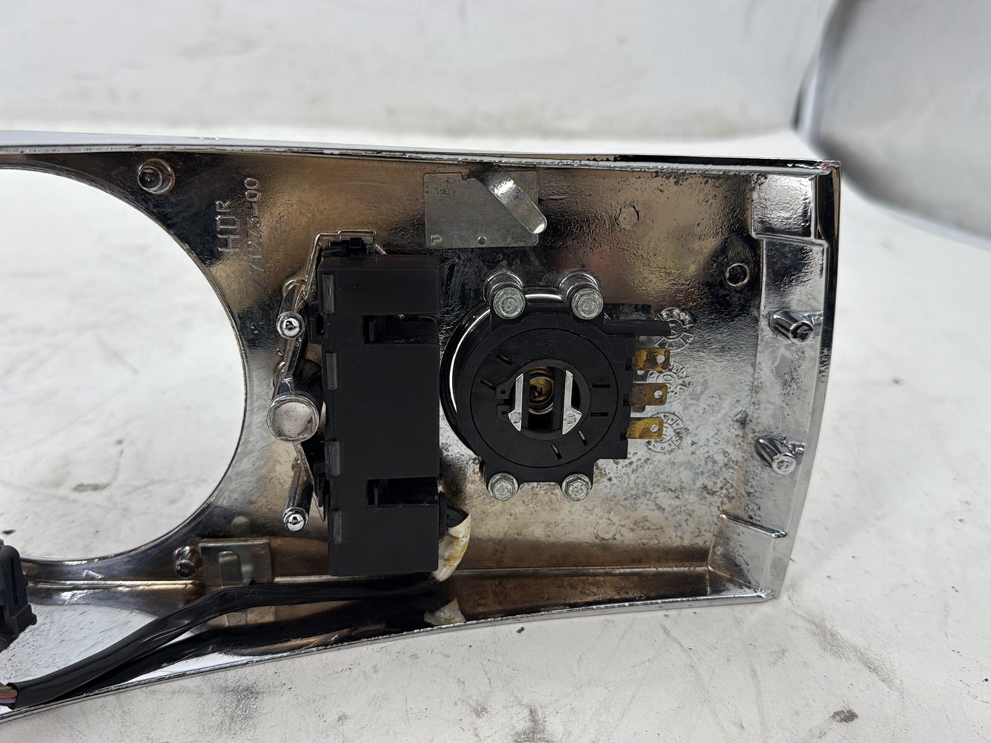 2002 Harley Heritage Softail Classic FLSTC OEM Fuel Gas Tank Dash Console NOKey