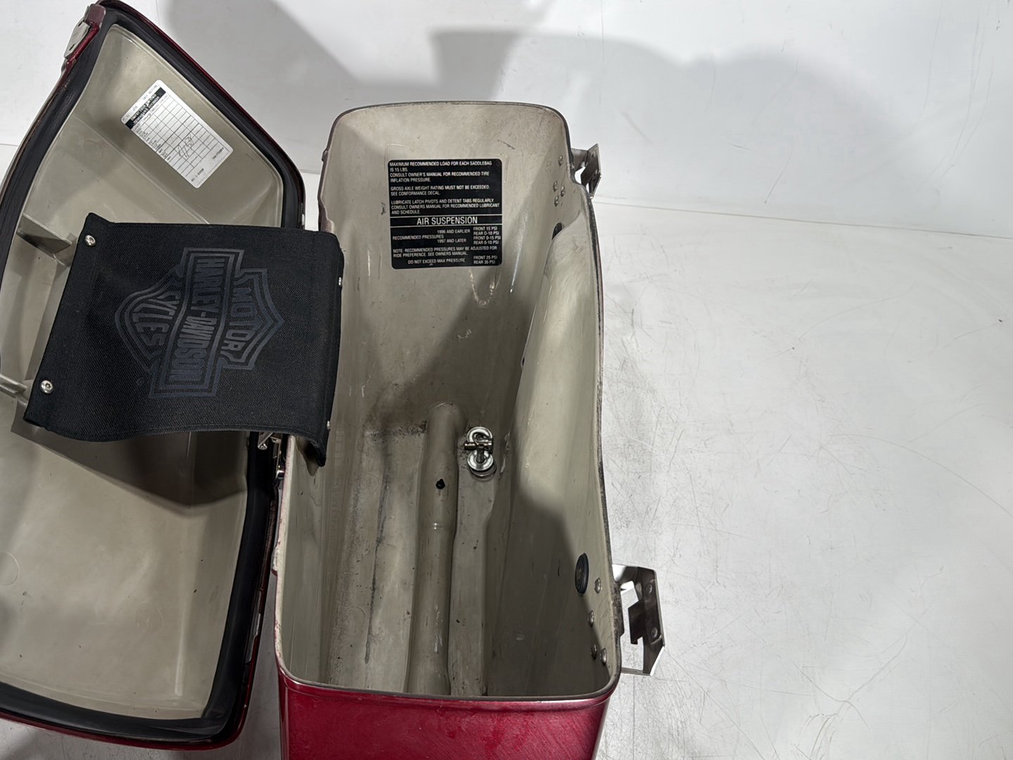 1999 - 2006 Harley-Davidson Touring Electra Glide Classic Left Right Saddlebags Luggage NOKey