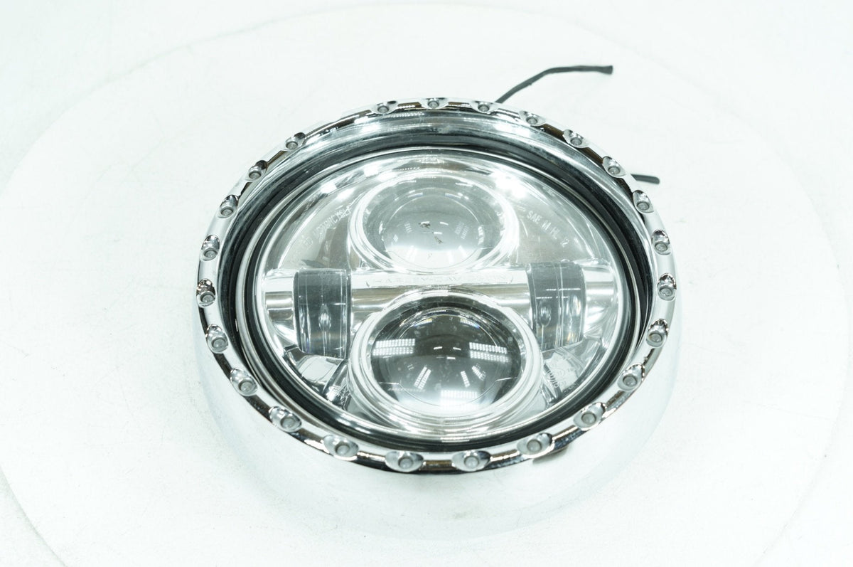 Used Harley-Davidson Electra Glide LED headlight at Exclusive Harley Parts