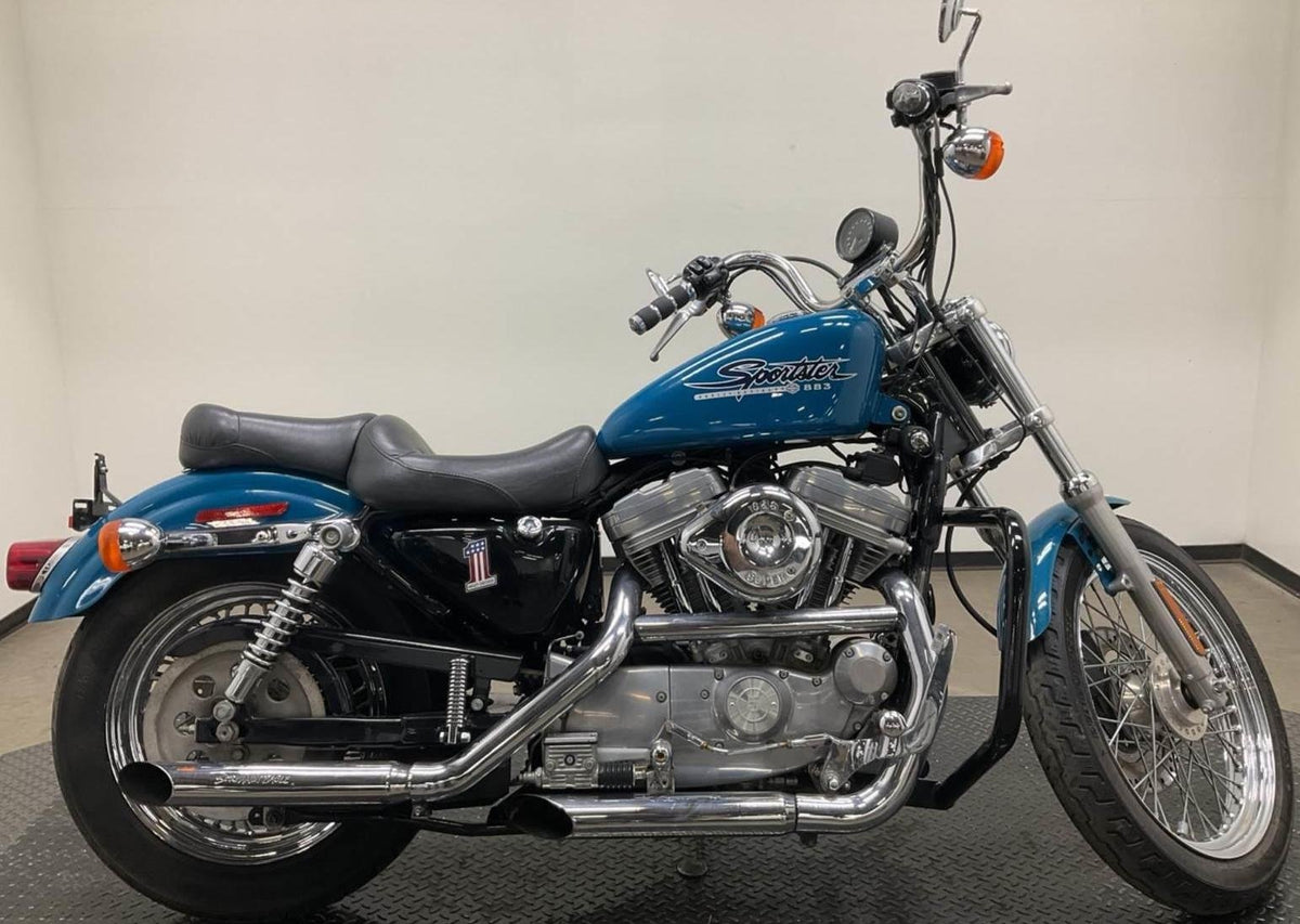 Harley-Davidson Sportster 883 Hugger XLH883 donor motorcycle at Exclusive Harley Parts