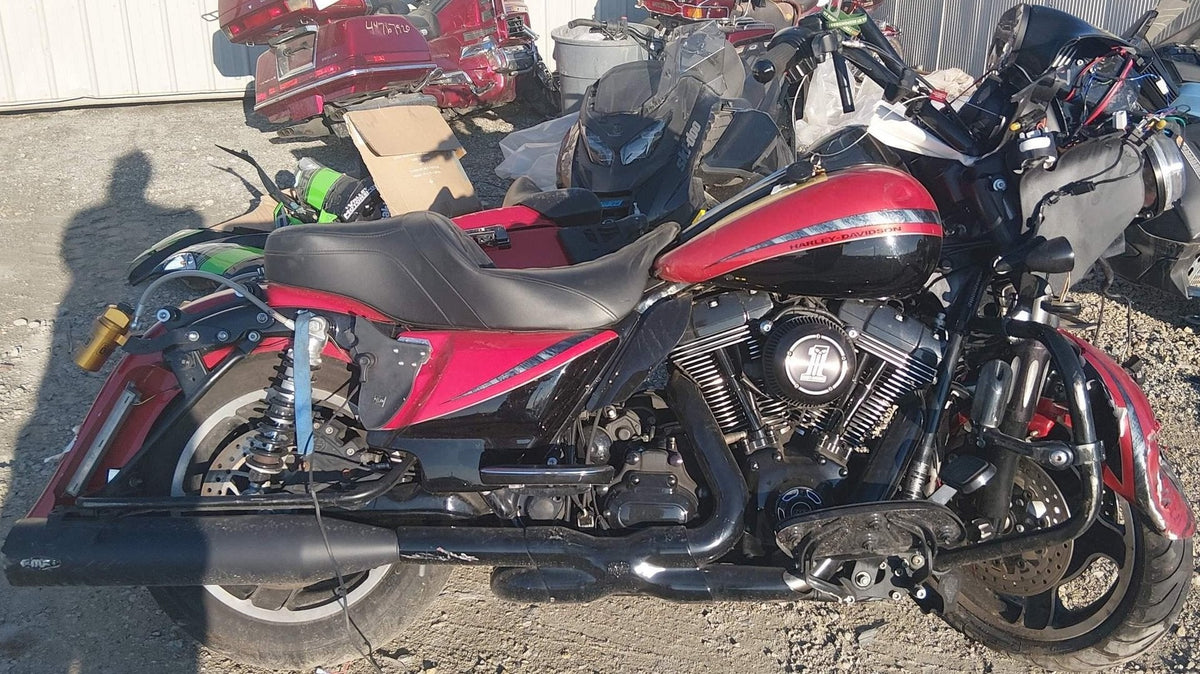 Harley-Davidson Road Glide Touring donor motorcycle at Exclusive Harley Parts