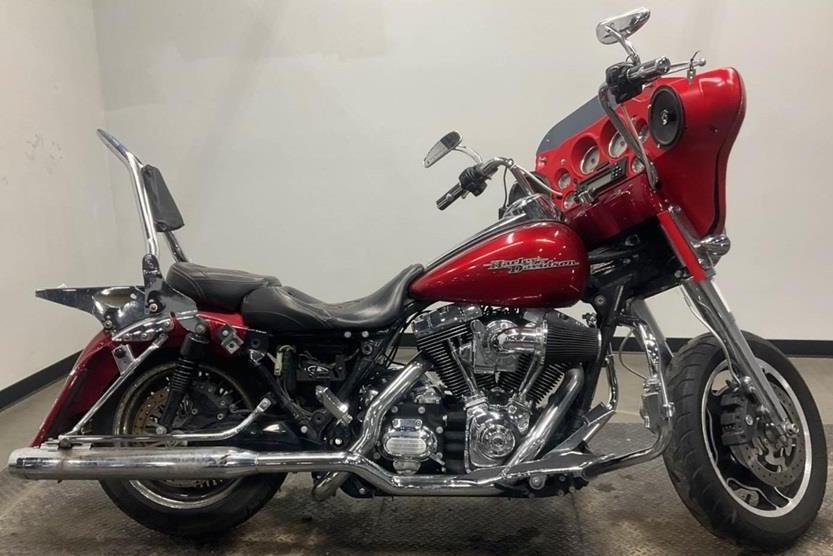Harley-Davidson Street Glide FLHX Touring donor motorcycle at Exclusive Harley Parts