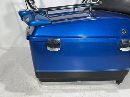 2008 Harley Touring FLHT Electra Glide OEM Pass Backrest Tour Pak Luggage NOKey