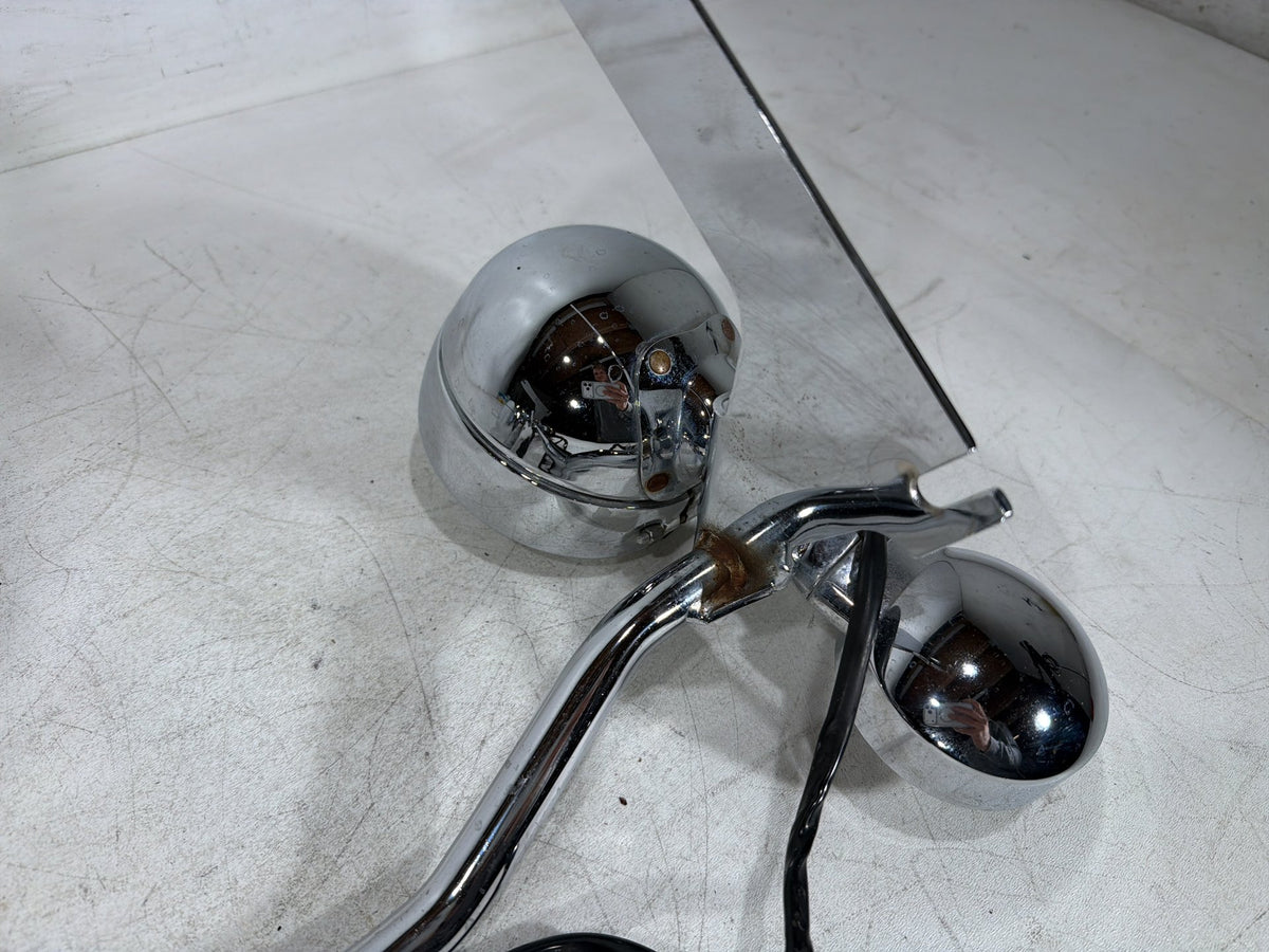 97 Harley Road King Touring FLHR OEM Front Turn Signal Indicators Aux Light Bar