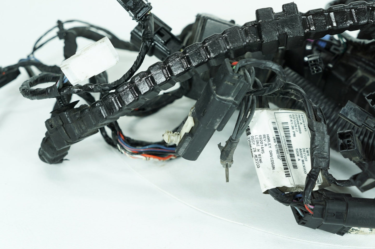 2007 - 2017 Harley-Davidson Dyna Street Bob Main Wire Wiring Harness Loom 71072-12A