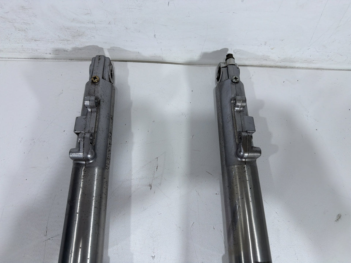 04 Harley Electra Touring Ultra Front Triple Tree Set & LH RH Fork Legs Sliders