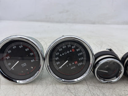 1998 Harley Touring FLHTCUI Electra Glide Ultra OEM Air Oil Volt Fuel Tacho Speedo Gauges