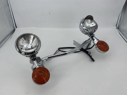 1999 - 2006 Harley-Davidson Touring Electra Glide Classic Front Turn Signal Indicators Aux Light Bar 68712-94A