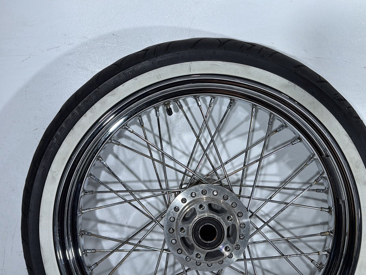 2007 Harley Dyna Street Bob FXDB OEM Front Rear Wheel Rim Tire Spoked