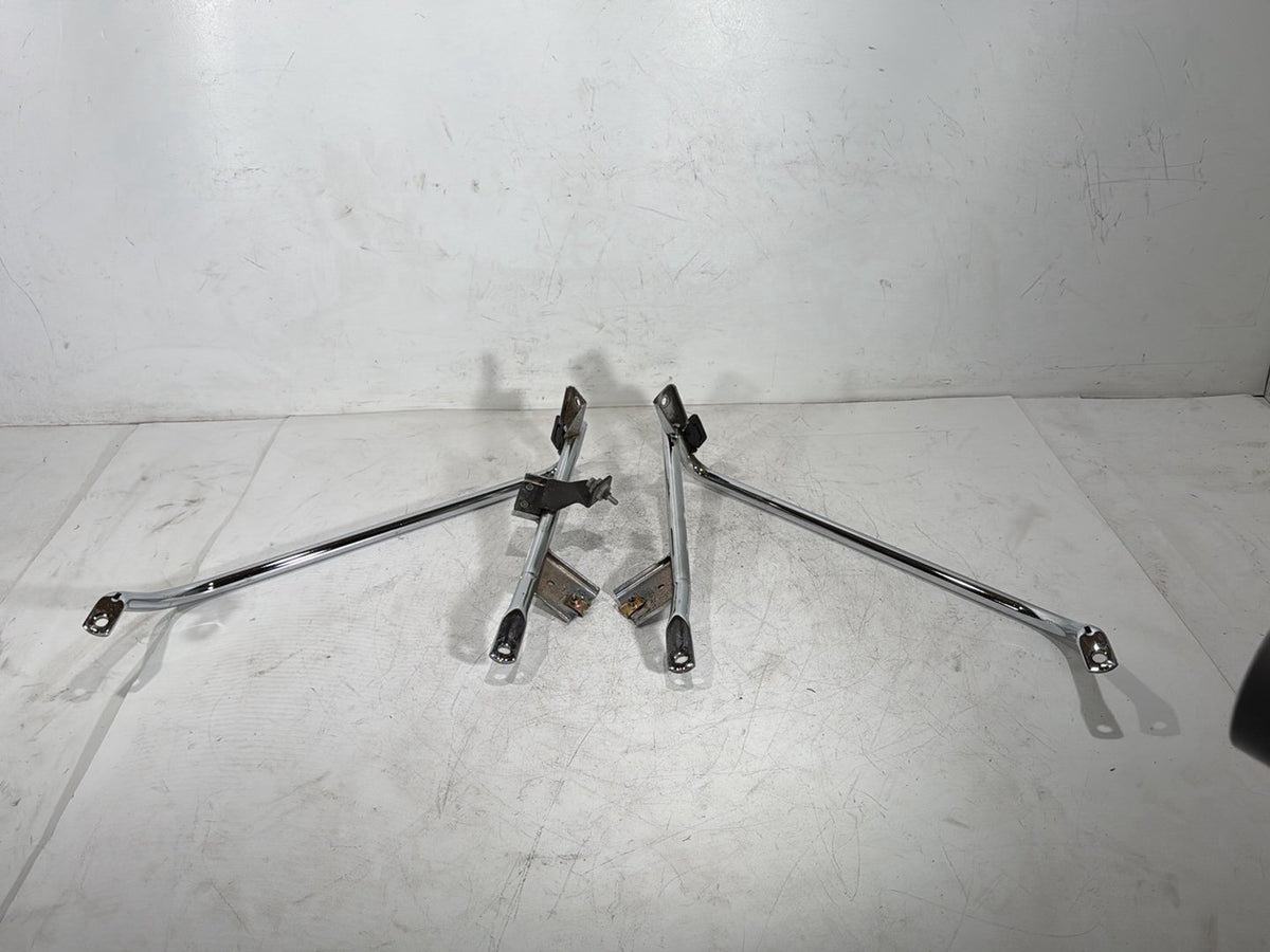 11 Harley Road Glide Touring FLTRX OEM Rear Left Right Saddlebag Guard Rails Bar