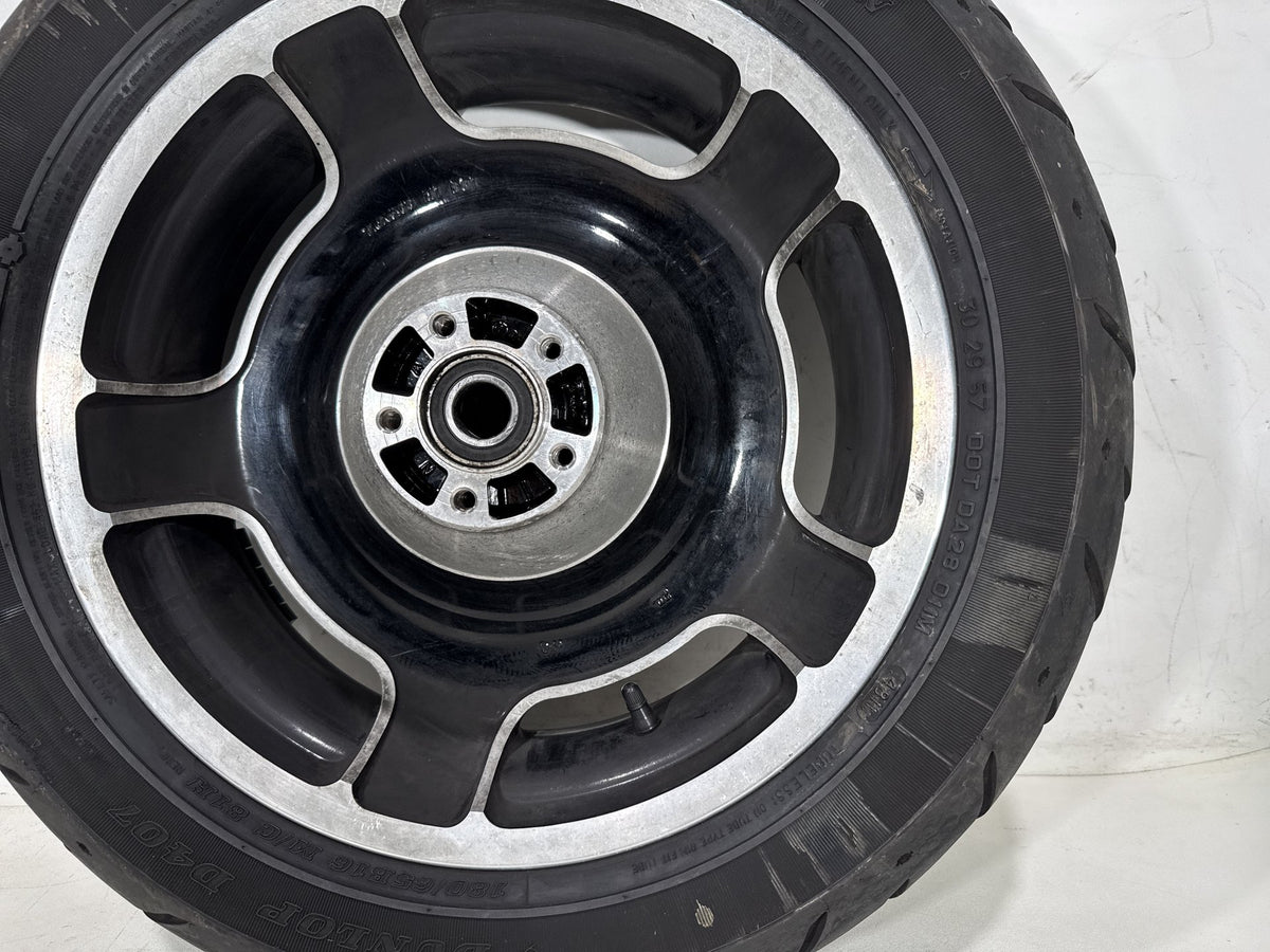 2012 Harley Street Glide Touring FLHX Rear Wheel Rim Tire 180/65B16 16"