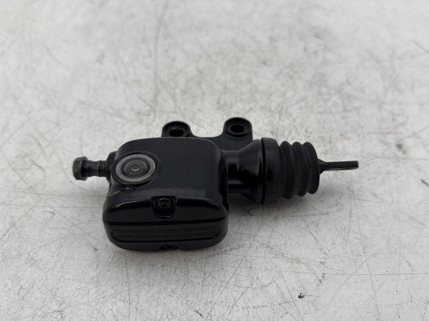 2012 Harley Road Glide Touring FLTRX Custom OEM Rear Brake Master Cylinder Reservoir