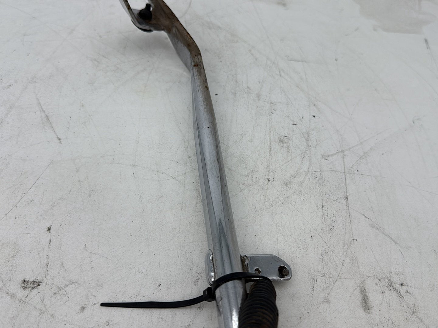2002 Harley Heritage Softail Classic FLSTC OEM Left Side Jiffy Kick Stand & Spring