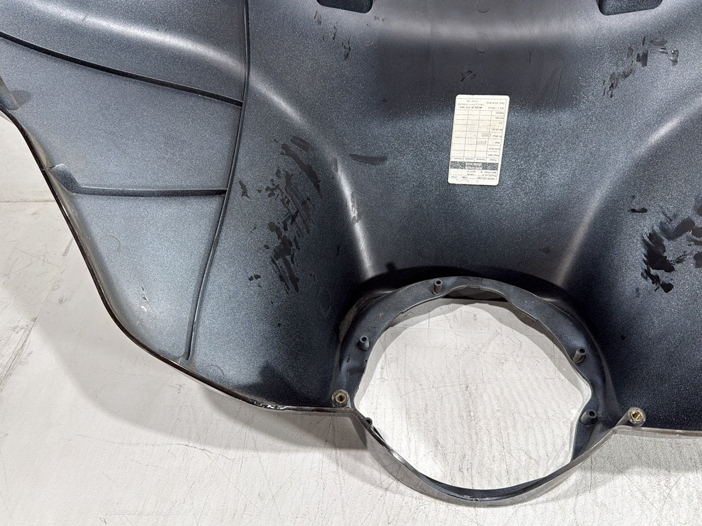 2007 Harley Touring FLHTP Electra Glide Police OEM Front Outer Batwing Fairing Cover