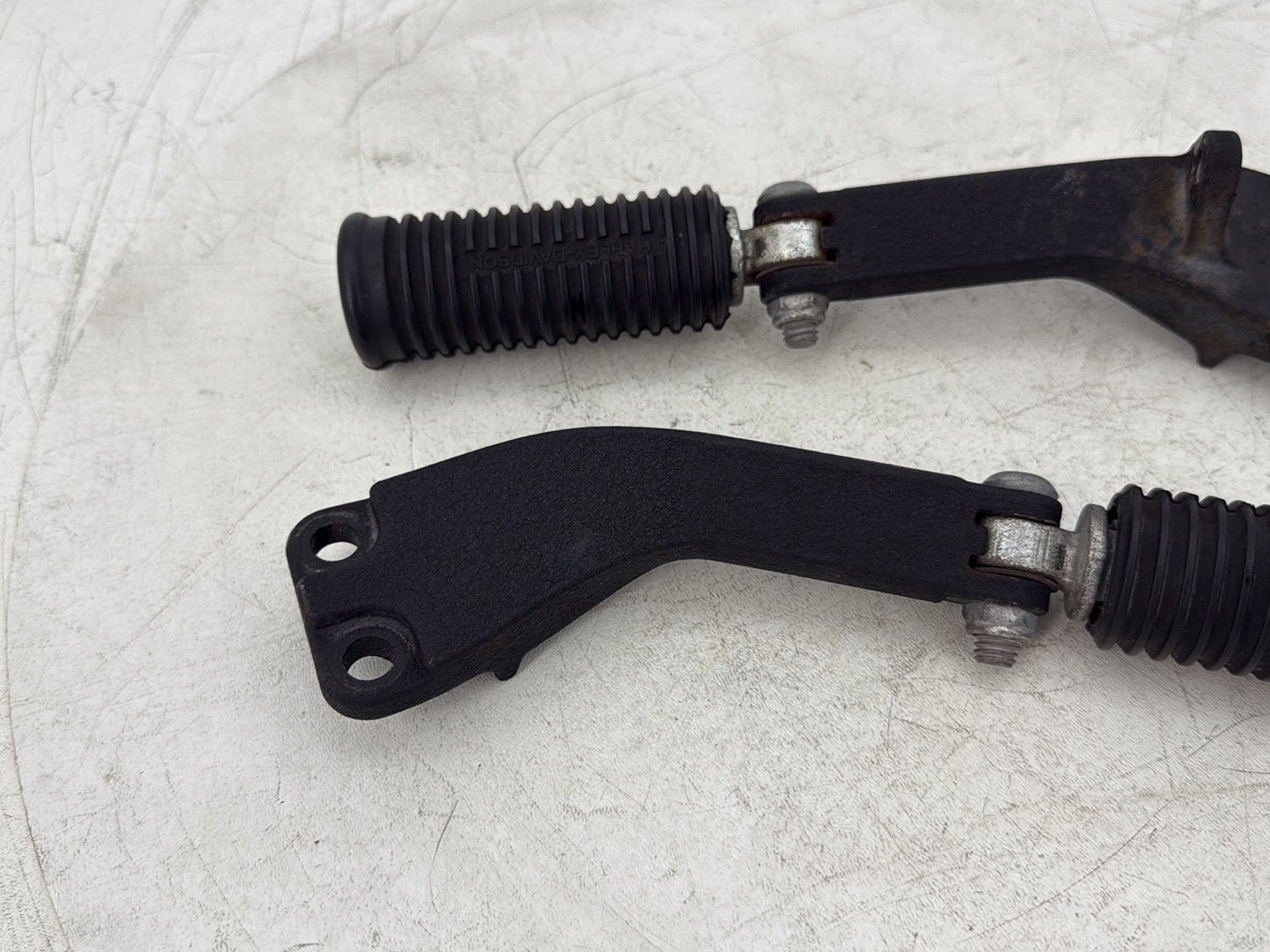 2015 Harley Dyna Low Rider FXDL OEM Passenger Left & Right Foot Pegs
