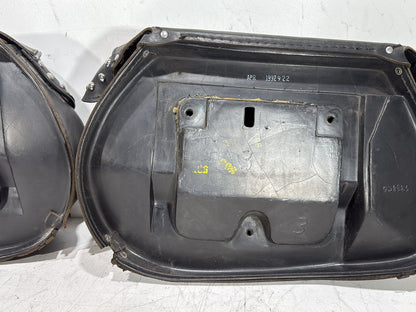 1991 Harley Heritage Softail Classic FLSTC OEM Rear Left Right Saddlebags Luggage Leather