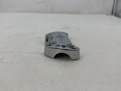 2004 Harley Softail FLSTC Heritage Classic OEM Front Handlebar Riser Top Clamp Chrome