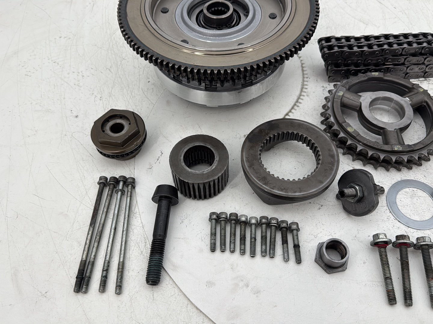 2012 Harley Road Glide Touring FLTRX Custom OEM Clutch Basket Chain Tensioner Kit