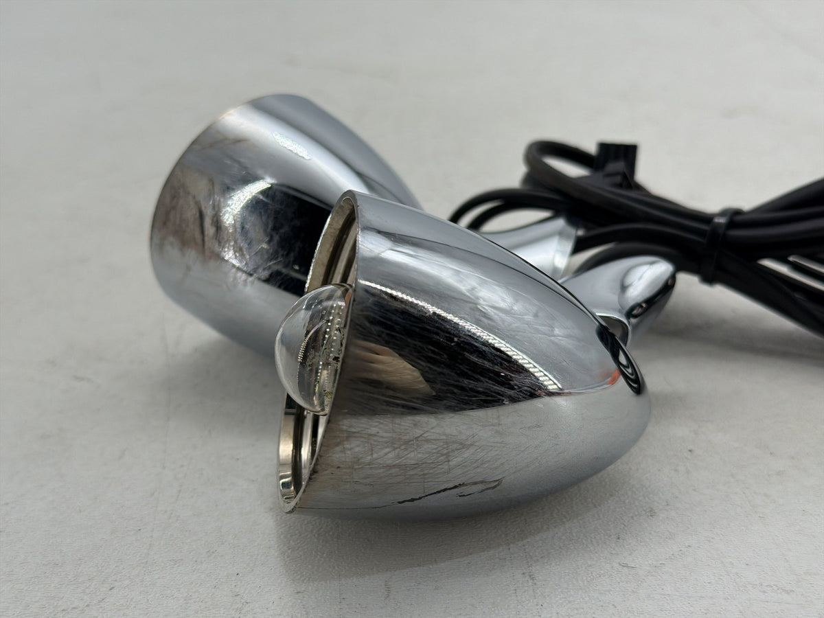 2016 Harley Dyna Fat Bob FXDF 103 OEM Rear Left & Right Turn Signals