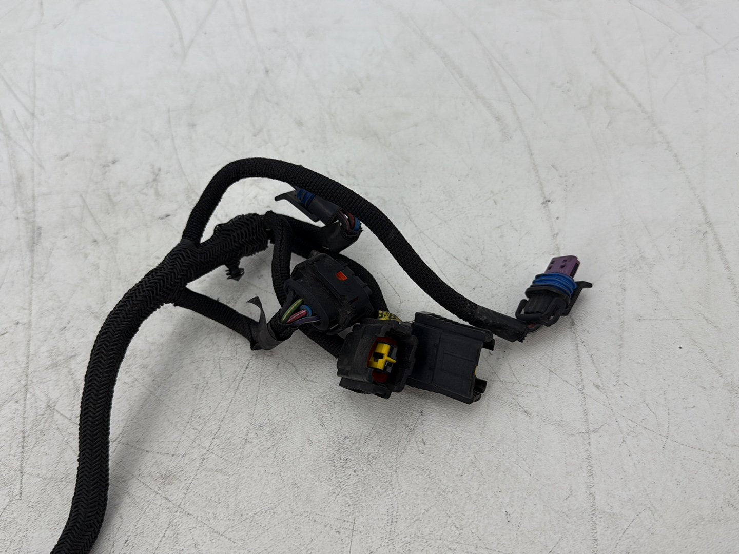 08 Harley Sportster XL883L 883 Low EFI Fuel Injector Engine Wiring Wire Harness