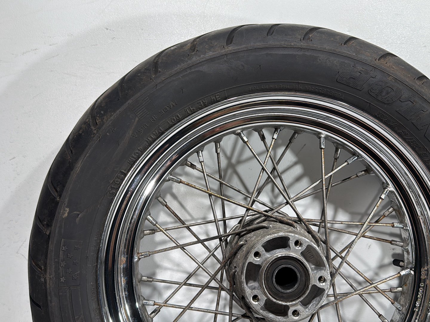 2006 Harley Touring FLHTCI Electra Glide Classic OEM Front Rear Wheel Rim Tire Spoked