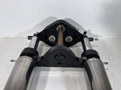 1999 - 2006 Harley-Davidson Touring Road King Police Front Triple Tree Set & LH RH Fork Legs Sliders 45446-87A
