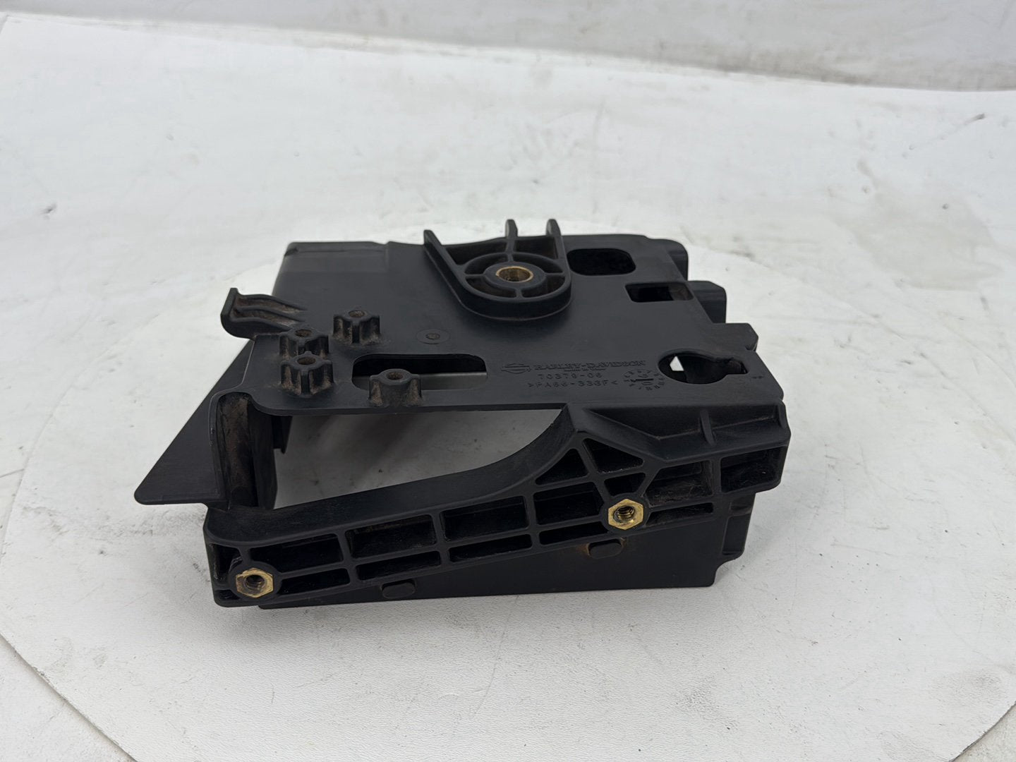 2006 Harley Dyna Super Glide Custom FXDCI OEM Battery Tray Bracket Holder Carrier