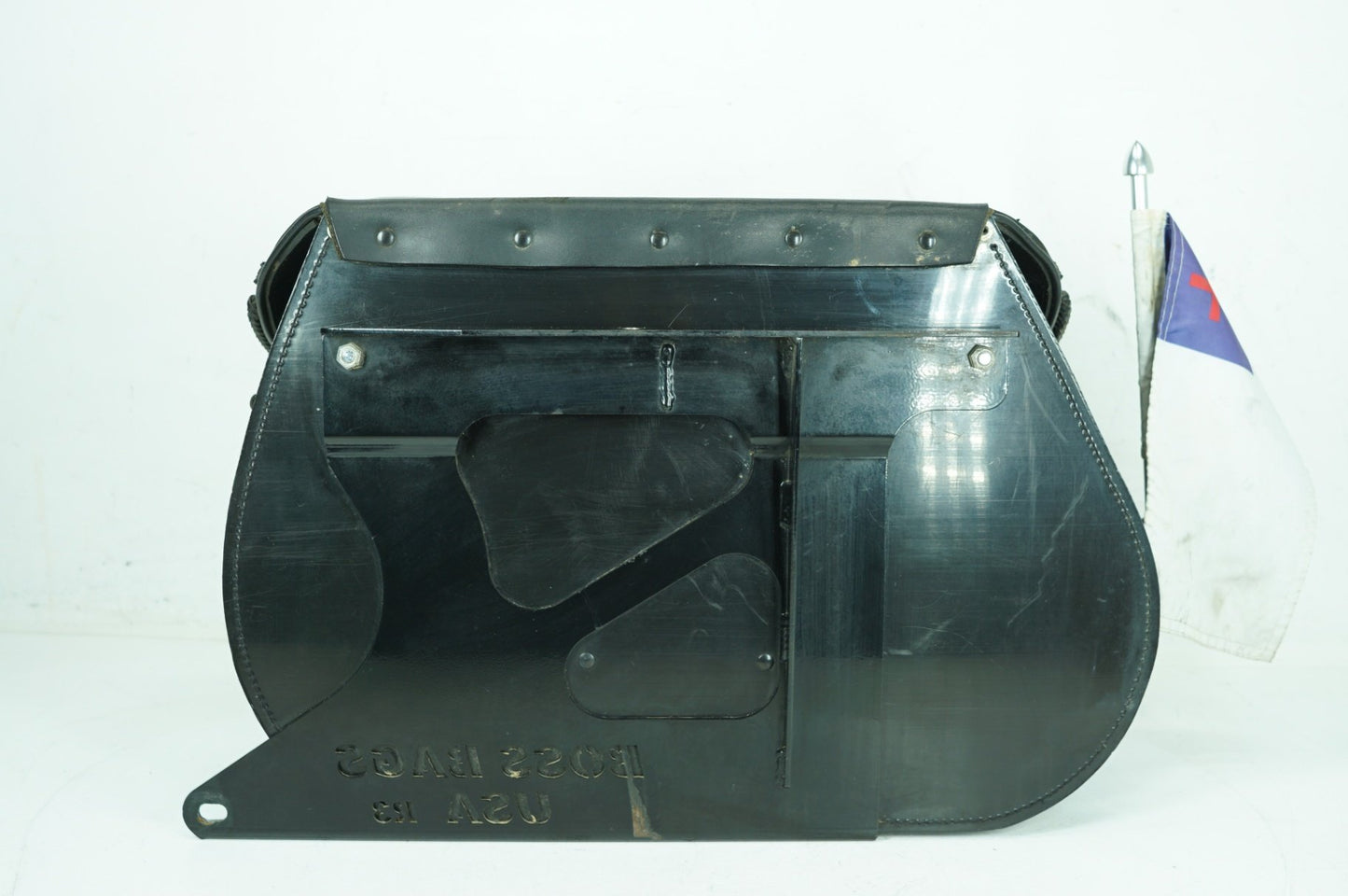 1999 - 2006 Harley-Davidson Softail Fat Boy Rear Right 1 Saddlebag Luggage Leather Boss Bags