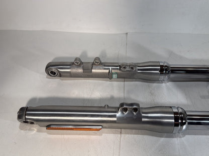 2007 - 2017 Harley-Davidson Dyna Super Glide Custom Front Triple Tree Set & LH RH Fork Legs Sliders 45538-06A