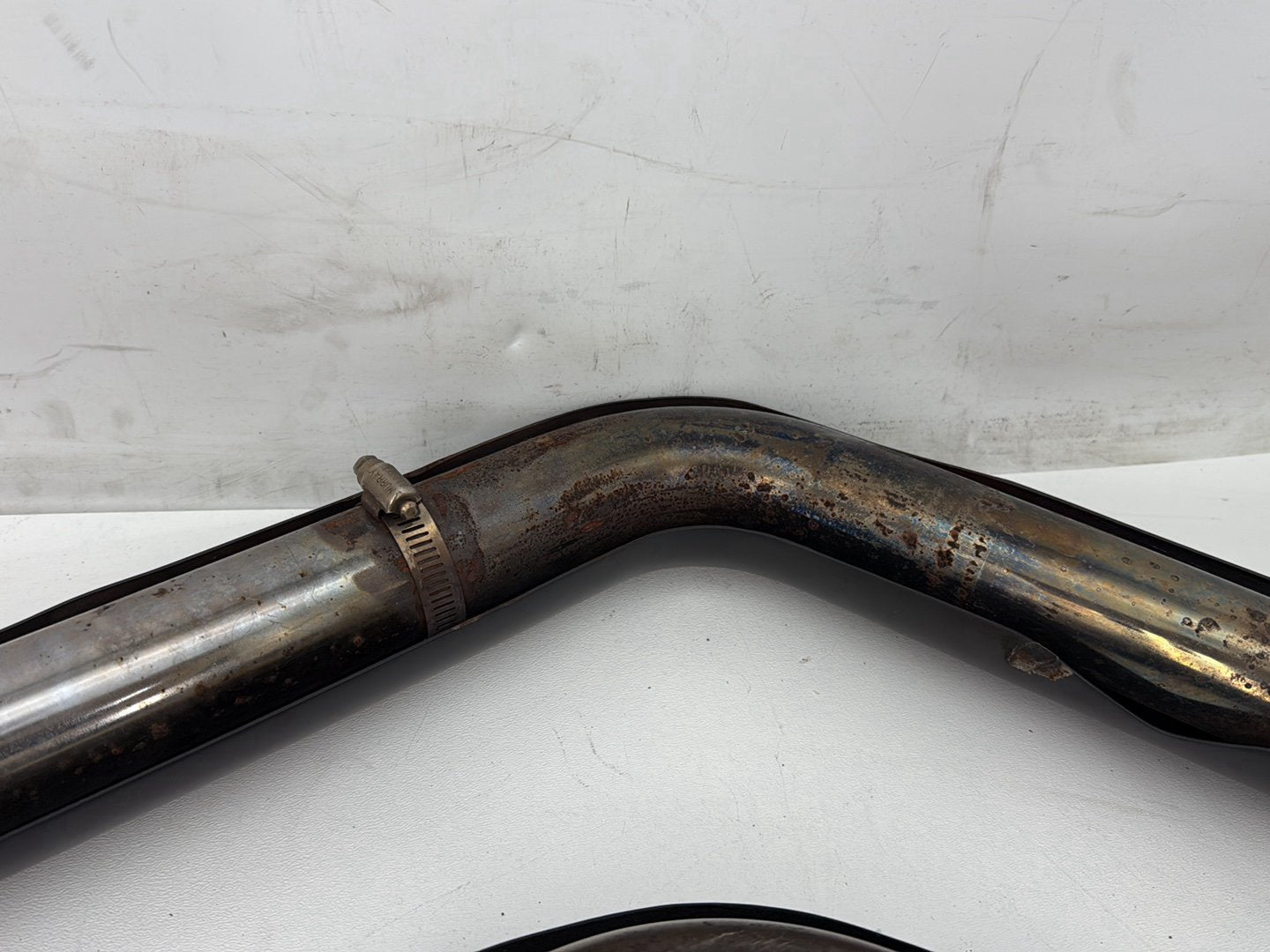 2006 Harley Dyna FXDWGI Wide Glide OEM Exhaust Header Pipes Vance & Hines