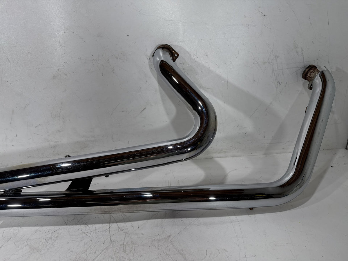 2001 Harley Softail Standard FXST Exhaust Header Pipes Muffler HOOKER Step Tuned
