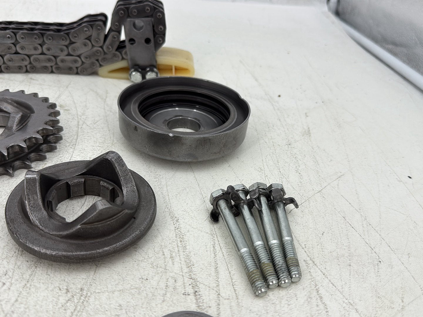 2000 Harley Softail FLSTC Heritage Classic OEM Clutch Basket Chain Tensioner Kit