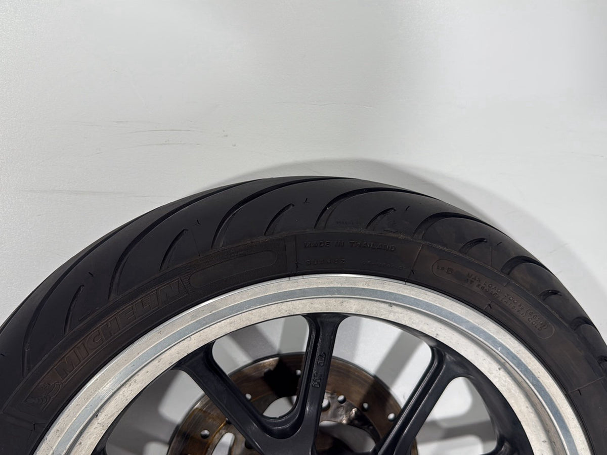 2014 Harley Sportster XL883L 883 SuperLow OEM Rear Wheel Rim Tire 150/60R17, 17"