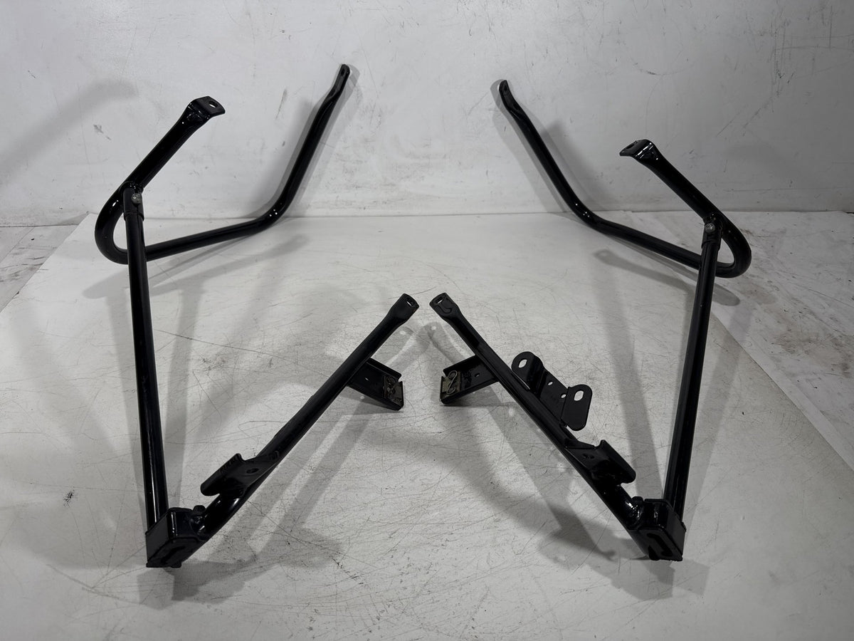 2013 Harley Street Glide Touring OEM Rear Left Right Saddlebag Guard Rails Bar