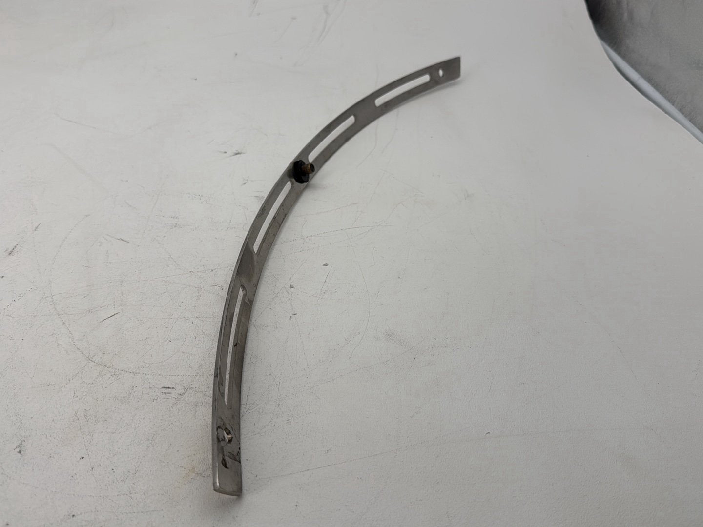 2007 Harley Touring FLHTP Electra Glide Police OEM Front Windshield Mount Trim Strip 58247-96